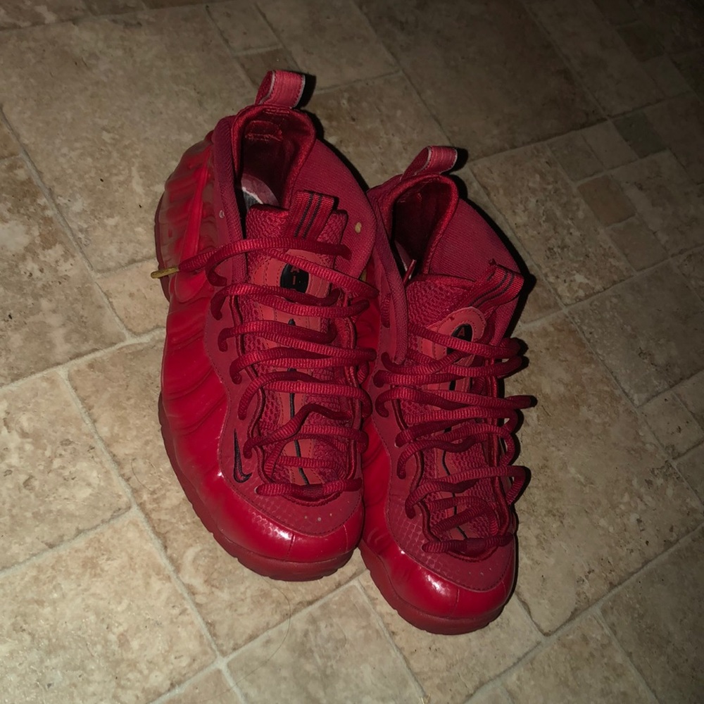 Red October Nike Foamposites
